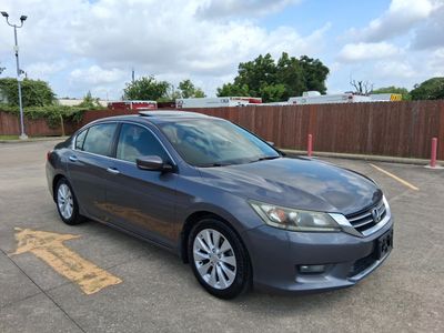 2015 Honda Accord — rear three-quarter view