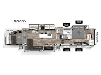 2026 Forest River RV Cherokee Arctic Wolf — side profile view