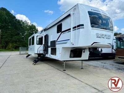 2026 Forest River RV Cherokee Arctic Wolf — rear three-quarter view