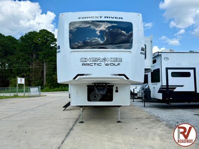 2026 Forest River RV Cherokee Arctic Wolf — front three-quarter view