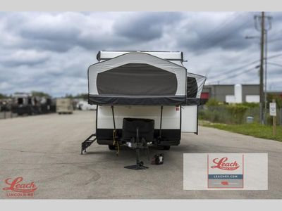2021 Rockwood Roo HW296 — rear three-quarter view