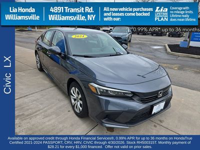 2024 Honda Civic Sedan LX CVT - Photo 2