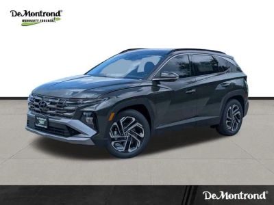 2026 Hyundai TUCSON Limited FWD in Rockwood Green — front three-quarter view