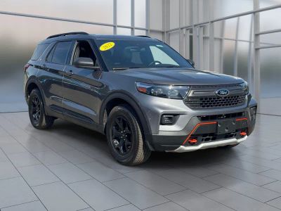 2022 Ford Explorer — side profile view