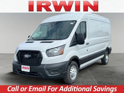 2026 Ford Transit Cargo Van Cargo Van in White — front three-quarter view