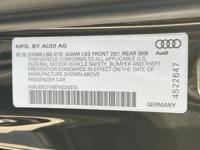 2026 Audi A6 Sedan — photo 41 view