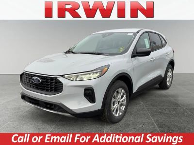 2026 Ford Escape Active in Silver — front three-quarter view