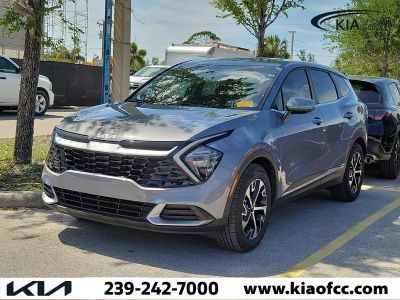 2023 Kia Sportage — rear three-quarter view
