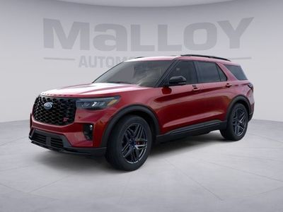 2026 Ford Explorer — rear three-quarter view