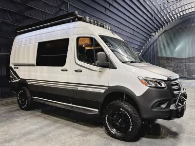 2026 Storyteller Overland BEAST MODE — front three-quarter view