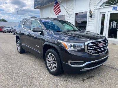 2018 GMC Acadia — rear three-quarter view
