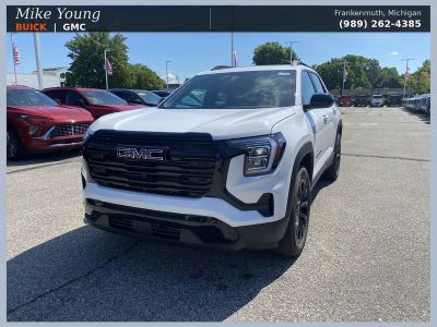 2026 GMC Terrain Elevation in Summit White — front three-quarter view