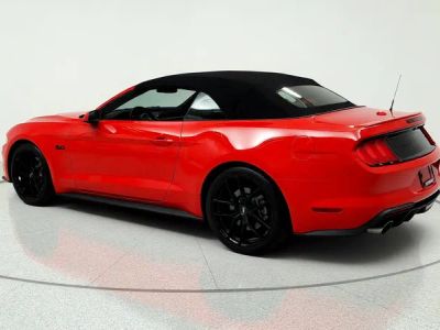 2018 Ford Mustang — rear three-quarter view