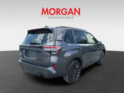 2026 Subaru Forester — rear three-quarter view