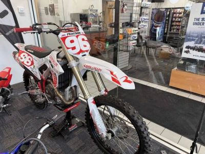 2023 Honda® CRF450R — front three-quarter view