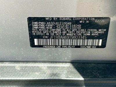 2026 Subaru WRX — photo 30 view
