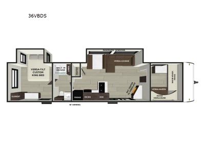 2026 Wildwood 36VBDS - Photo 2