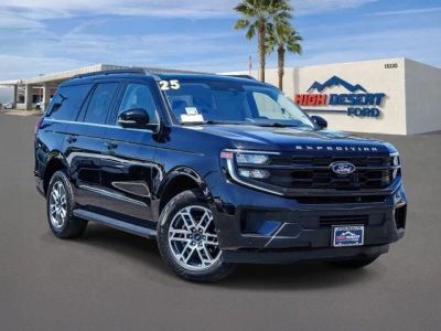 2025 Ford Expedition Active in Black Metallic — front three-quarter view