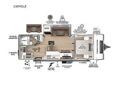 2026 Forest River RV Surveyor Legend — front three-quarter view