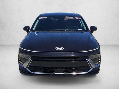 2025 Hyundai Sonata Hybrid — side profile view