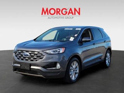 2022 Ford Edge — rear three-quarter view