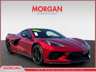 2022 Chevrolet Corvette Stingray in Red — front three-quarter view