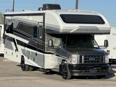 2027 Entegra ODYSSEY — front three-quarter view