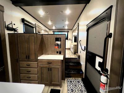 2022 Forest River Cedar Creek — engine compartment view