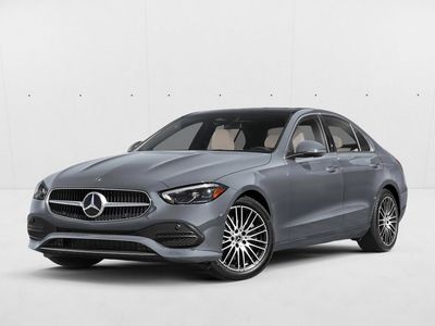 2026 Mercedes-Benz C-Class C 300 Sedan in Selenite Gray — front three-quarter view