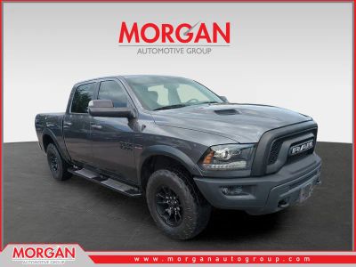 2018 Ram 1500 Rebel in Gray — front three-quarter view