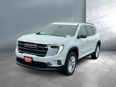 2026 GMC Acadia — front three-quarter view