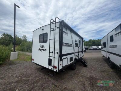 2027 Jayco Jay Feather Air — rear three-quarter view