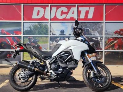 2018 Ducati Multistrada 950 Star White Silk — front three-quarter view