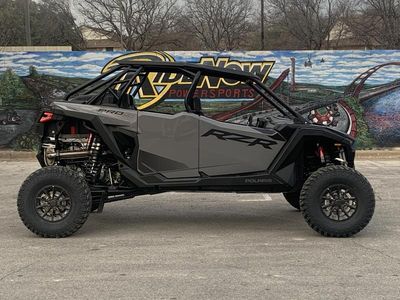 2026 Polaris RZR Pro S 4 Ultimate in SLATE GRAY — front three-quarter view