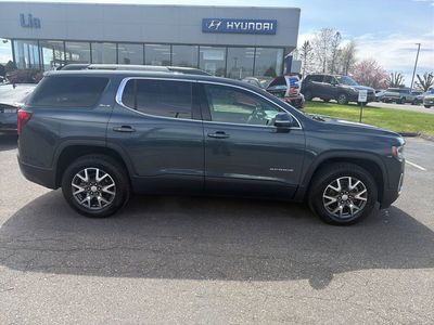 2020 GMC Acadia SLE — rear three-quarter view