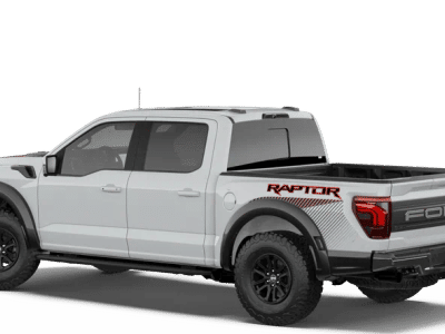 2026 Ford F-150 — rear three-quarter view