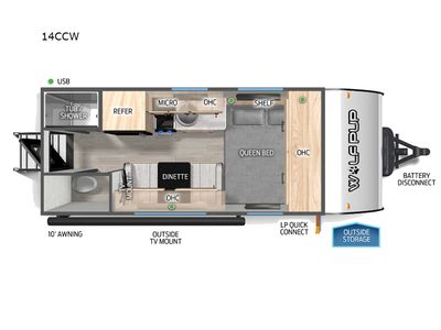 2026 Forest River RV Cherokee Wolf Pup - Photo 9