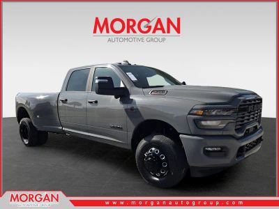 2026 Ram 3500 Big Horn in White — front three-quarter view