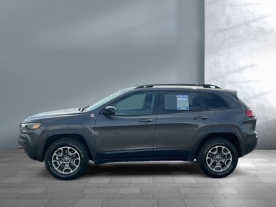 2022 Jeep Cherokee — rear three-quarter view
