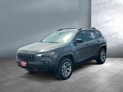 2022 Jeep Cherokee — front three-quarter view