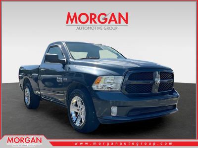 2013 Ram 1500 Express in Gray — front three-quarter view