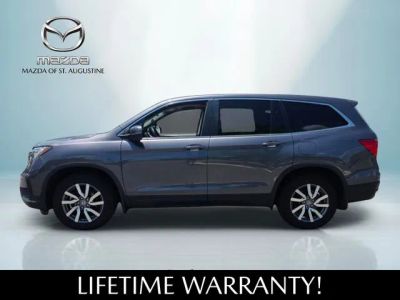 2021 Honda Pilot — rear three-quarter view
