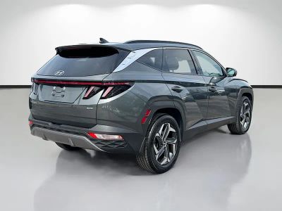2023 Hyundai Tucson — rear three-quarter view