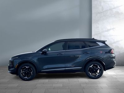 2026 Kia Sportage Hybrid — rear three-quarter view
