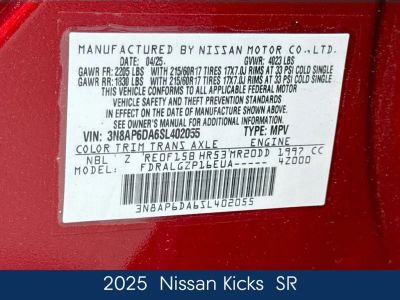 2025 Nissan Kicks - Photo 21