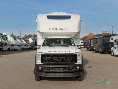 2026 Grand Design Lineage Series F — rear three-quarter view