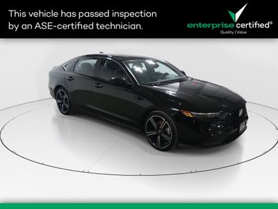 2024 Honda Accord Hybrid Sport Sedan — front three-quarter view