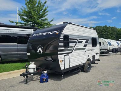 2027 Venture RV Campbound — rear three-quarter view