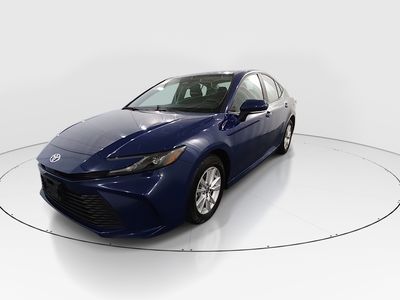 2025 Toyota Camry — rear three-quarter view