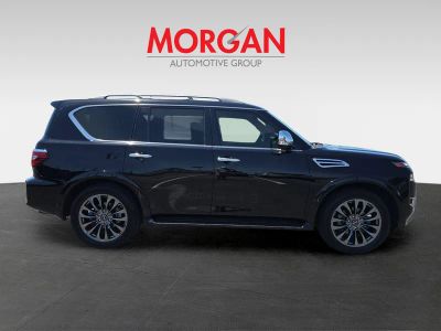 2023 Nissan Armada — rear three-quarter view